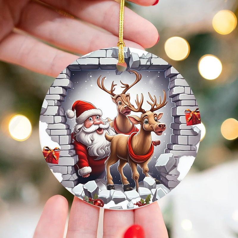 New Acrylic Christmas Gift Pendant