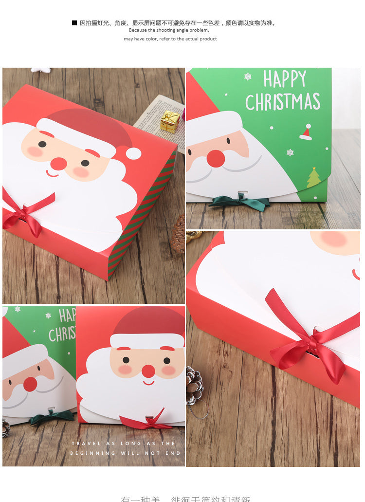 Christmas packing night gift tote bag gift bag box