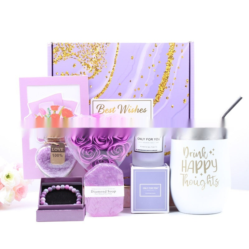 Girl Drinking Bottle Exquisite Gift Set