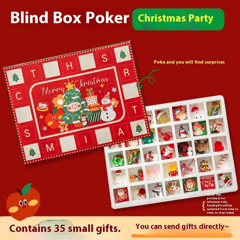 Christmas Countdown Calendar Gift Box – Kids DIY Blind Box Set