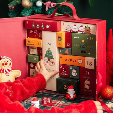 Christmas Countdown Calendar Gift Box – Kids DIY Blind Box Set