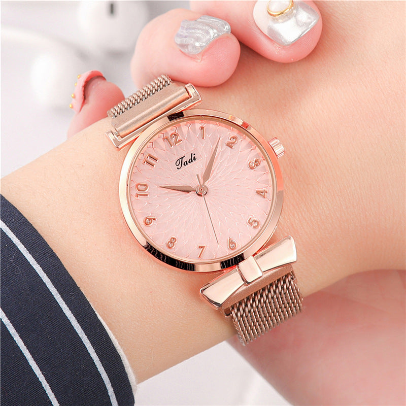 Leisure Gift Quartz Watch Five-piece Set Accessories Set