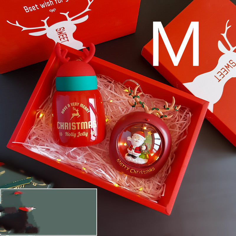 Christmas Day Star Lights Water Cup Lantern Gift Set