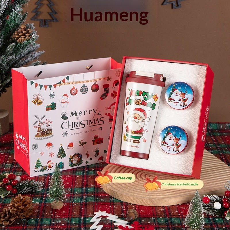 Christmas Bear and Apple Gift Box