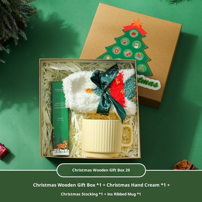 Kraft Paper Gift Box Christmas Eve Gift Bag