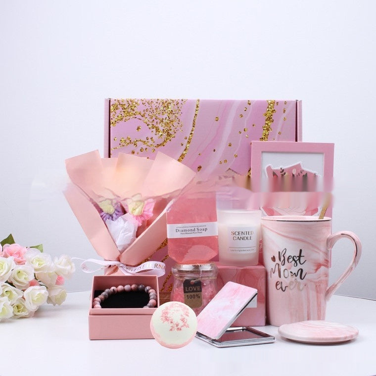 Girl Drinking Bottle Exquisite Gift Set