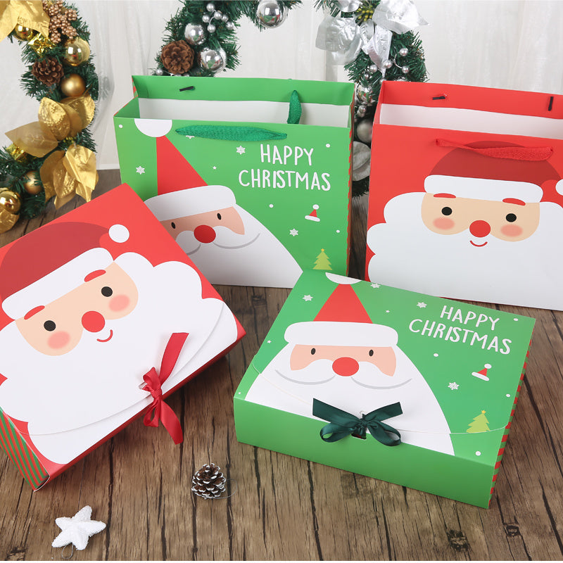 Christmas packing night gift tote bag gift bag box