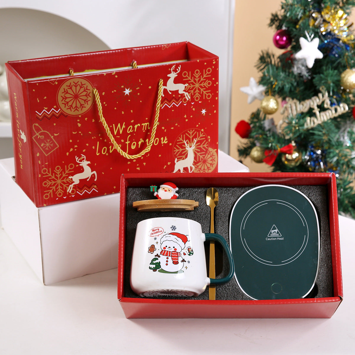 Creative Christmas Gift Box Set Gift Mug