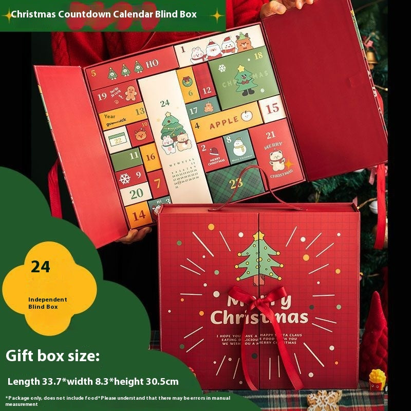 Christmas Countdown Calendar Gift Box – Kids DIY Blind Box Set