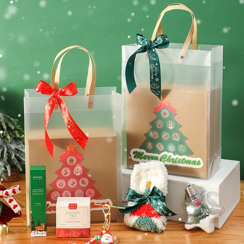 Kraft Paper Gift Box Christmas Eve Gift Bag